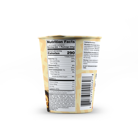 (Pre-Priced) Rap Snacks Lobster Bisque Ramen Noodles
