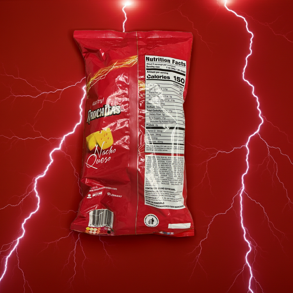 Ranchitas Corn Tortilla Chips (Red)