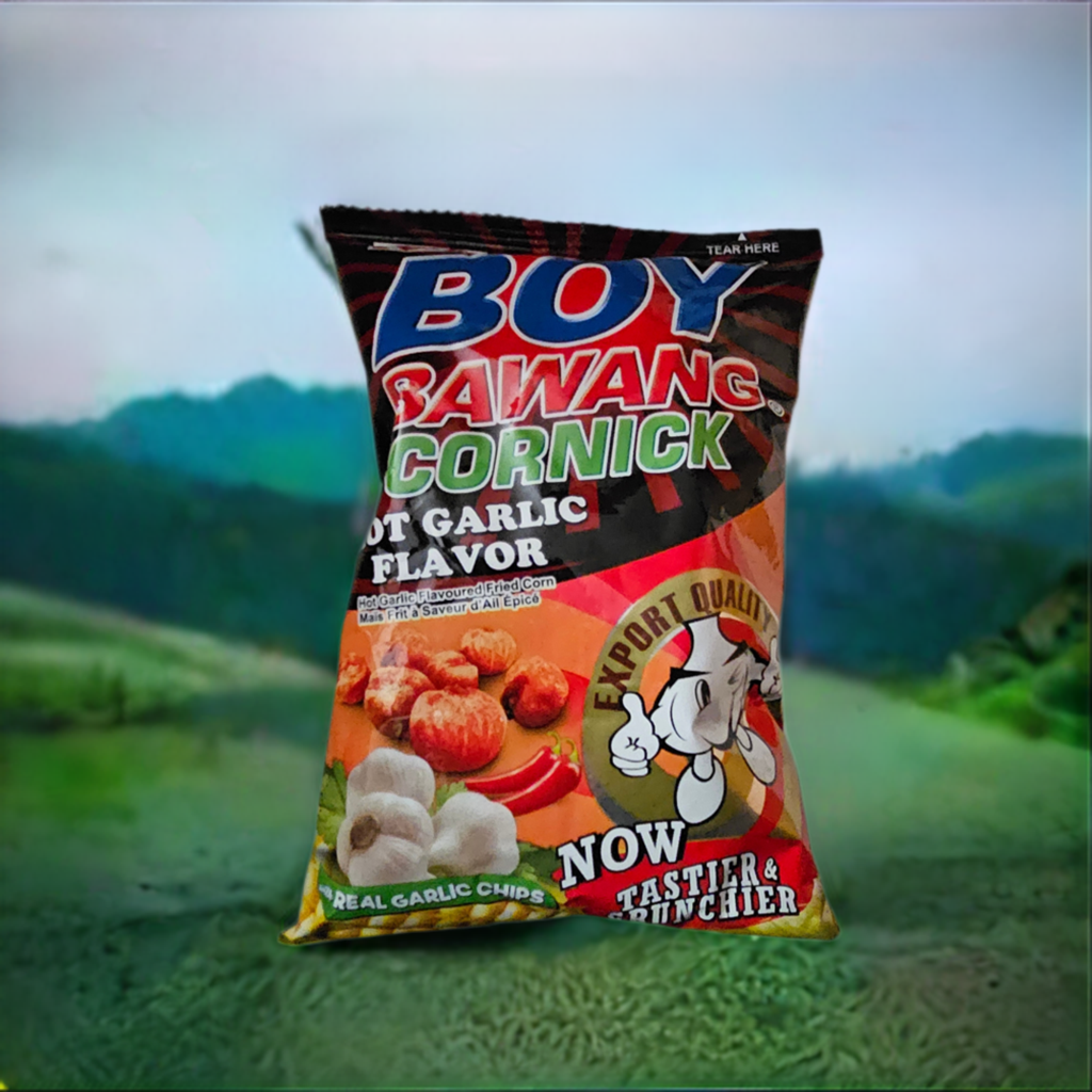 Boy Bawang Cornick Hot Garlic(Filipino)