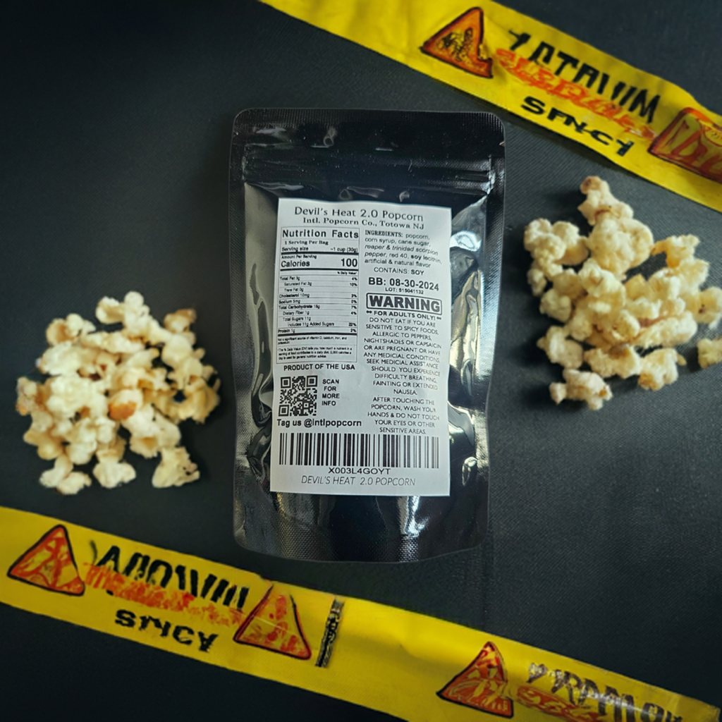 Devils Heat Popcorn (North America,NJ)