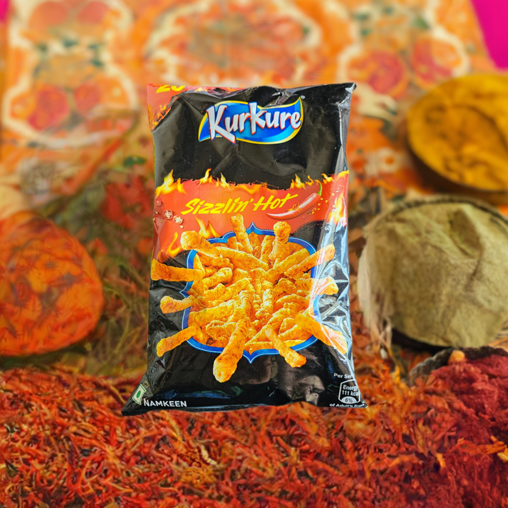 Kurkure Sizzlin'Hot (India)/ CHILI FLVOR