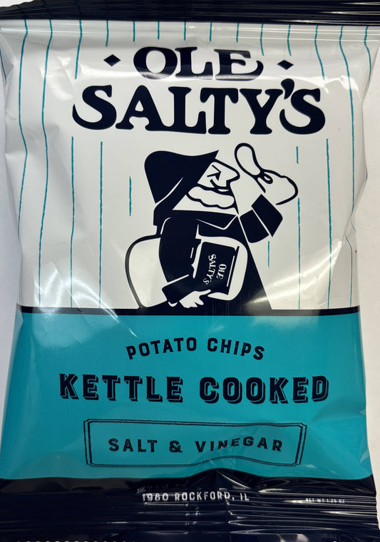 1.25oz Sea Salt & Vinegar Kettle Cooked Potato Chips
