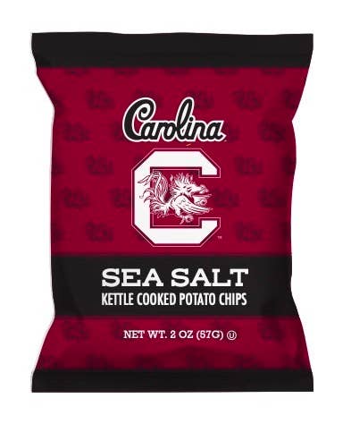University of South Carolina Sea Salt Potato Chips