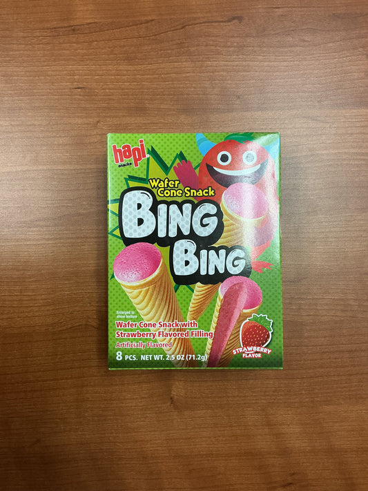 Bing Bing Wafer Cone Snack