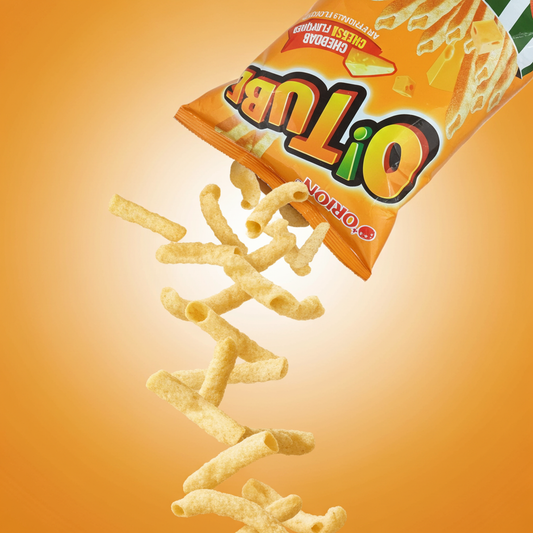 O Tube Cheese Chips