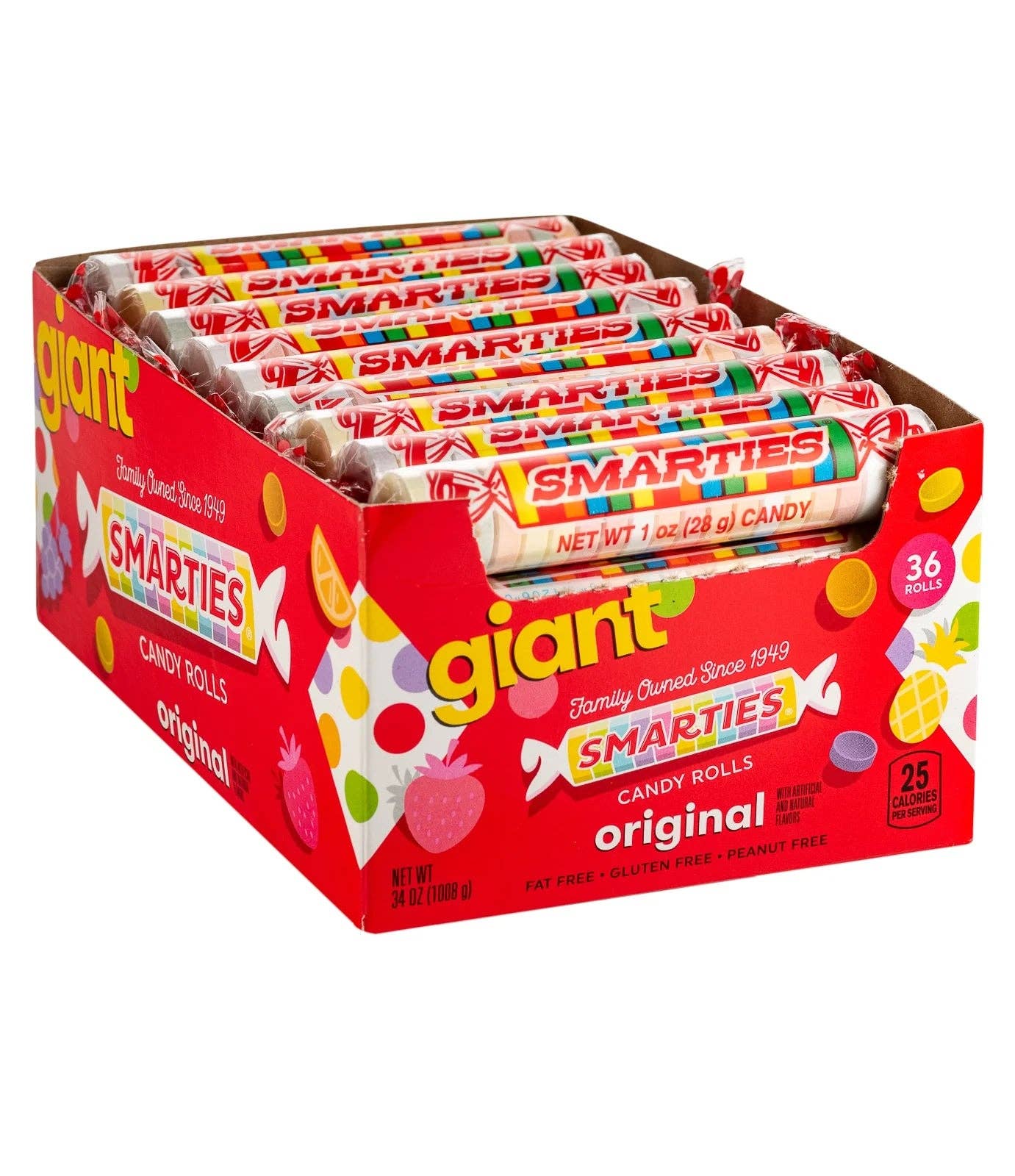 SMARTIES - Giant Original Roll 28g -