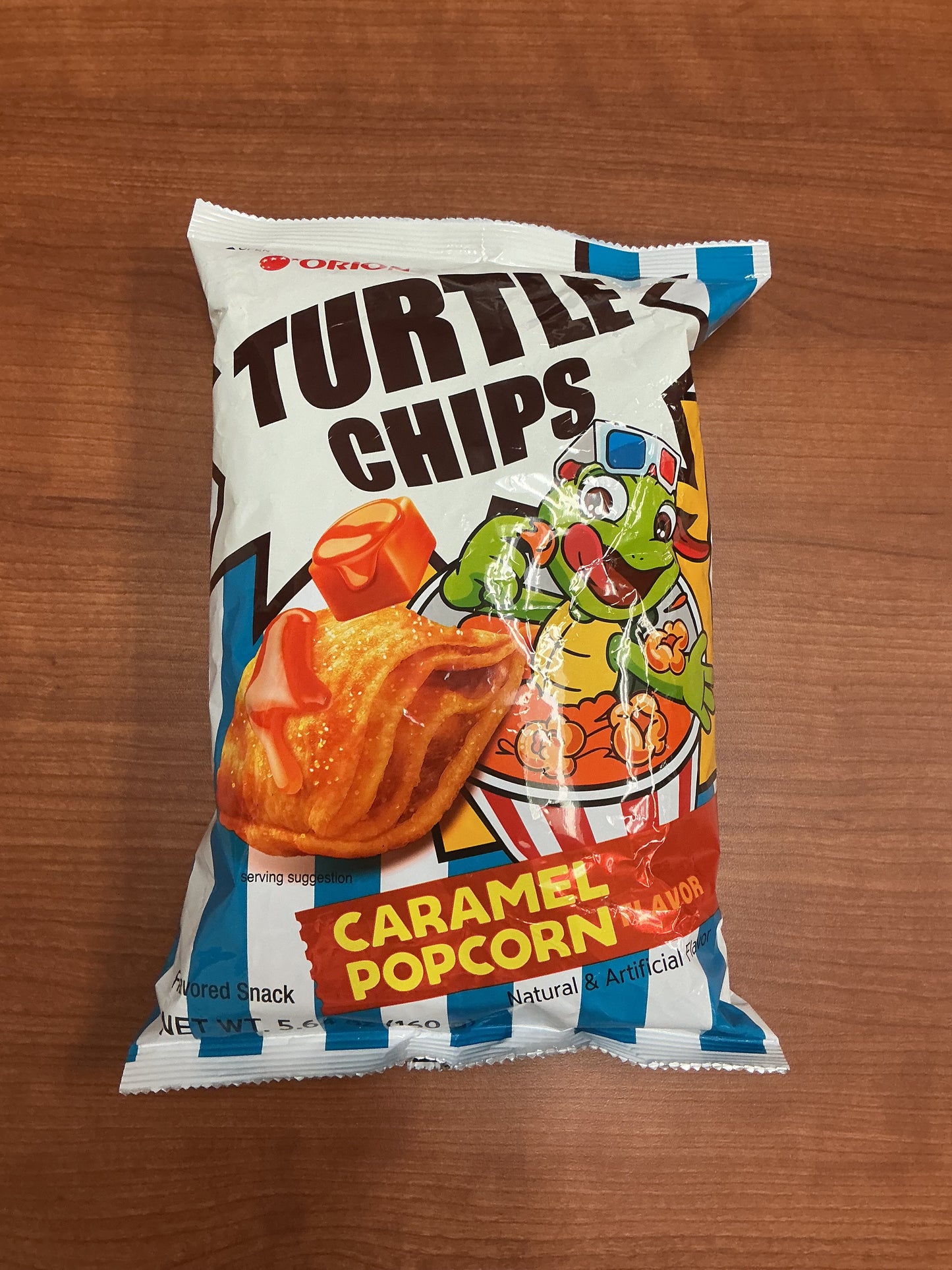 Turtle Chips Caramel Popcorn