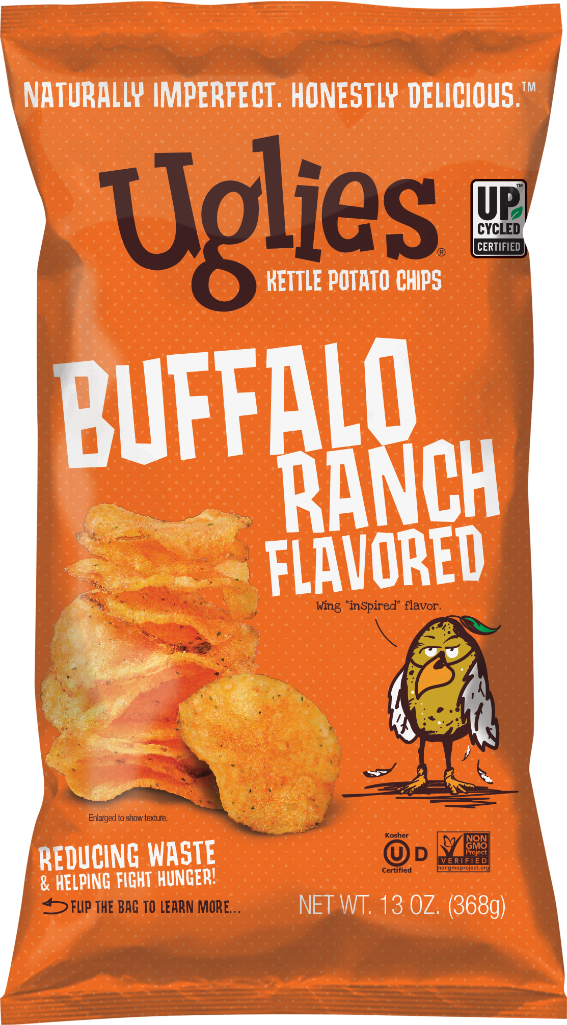 Uglies 6oz Buffalo Ranch Kettle Cooked Potato Chips
