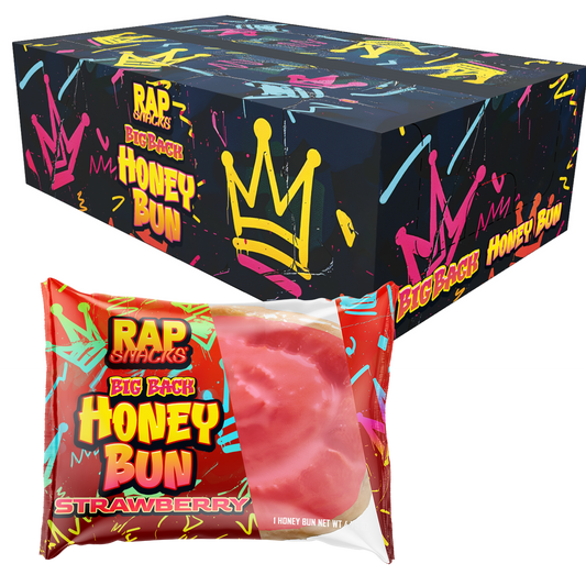 Rap Snacks Big Back Strawberry Honey Buns (4.75oz)