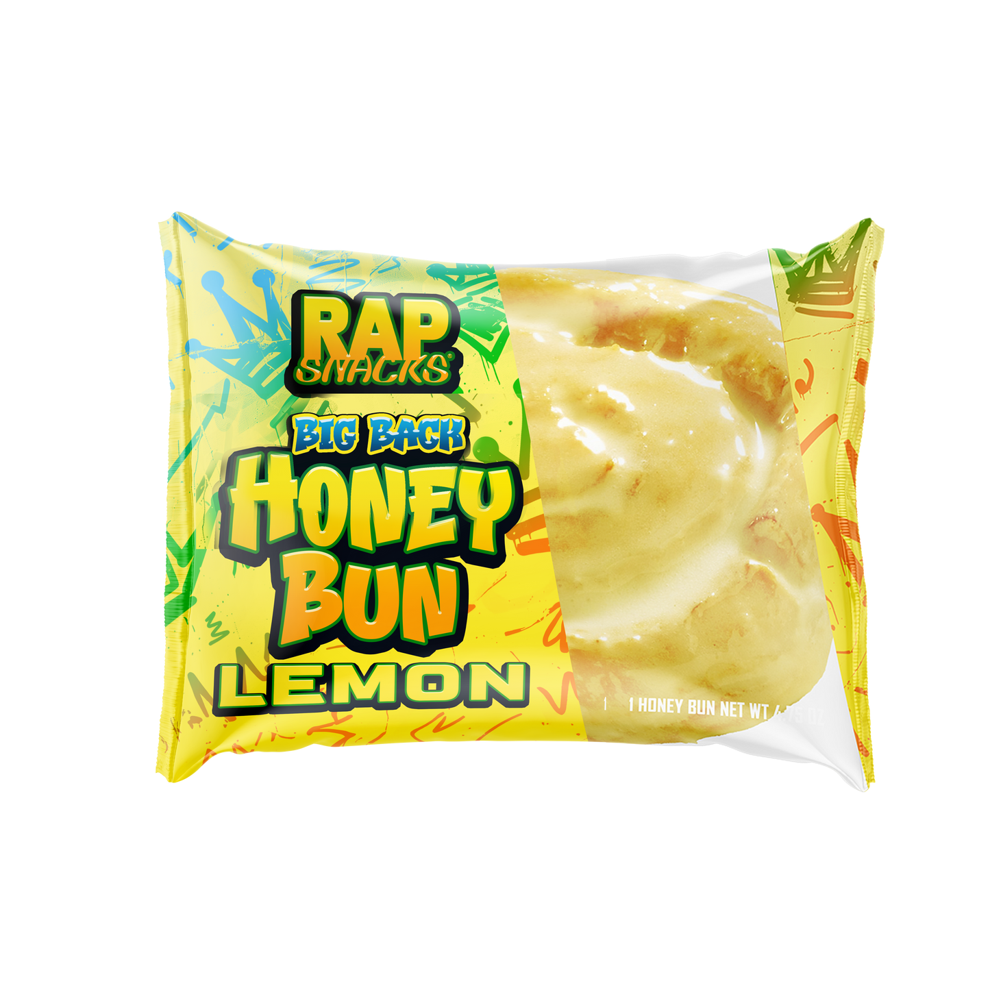 Rap Snacks Big Back Lemon Honey Buns (4.75oz)