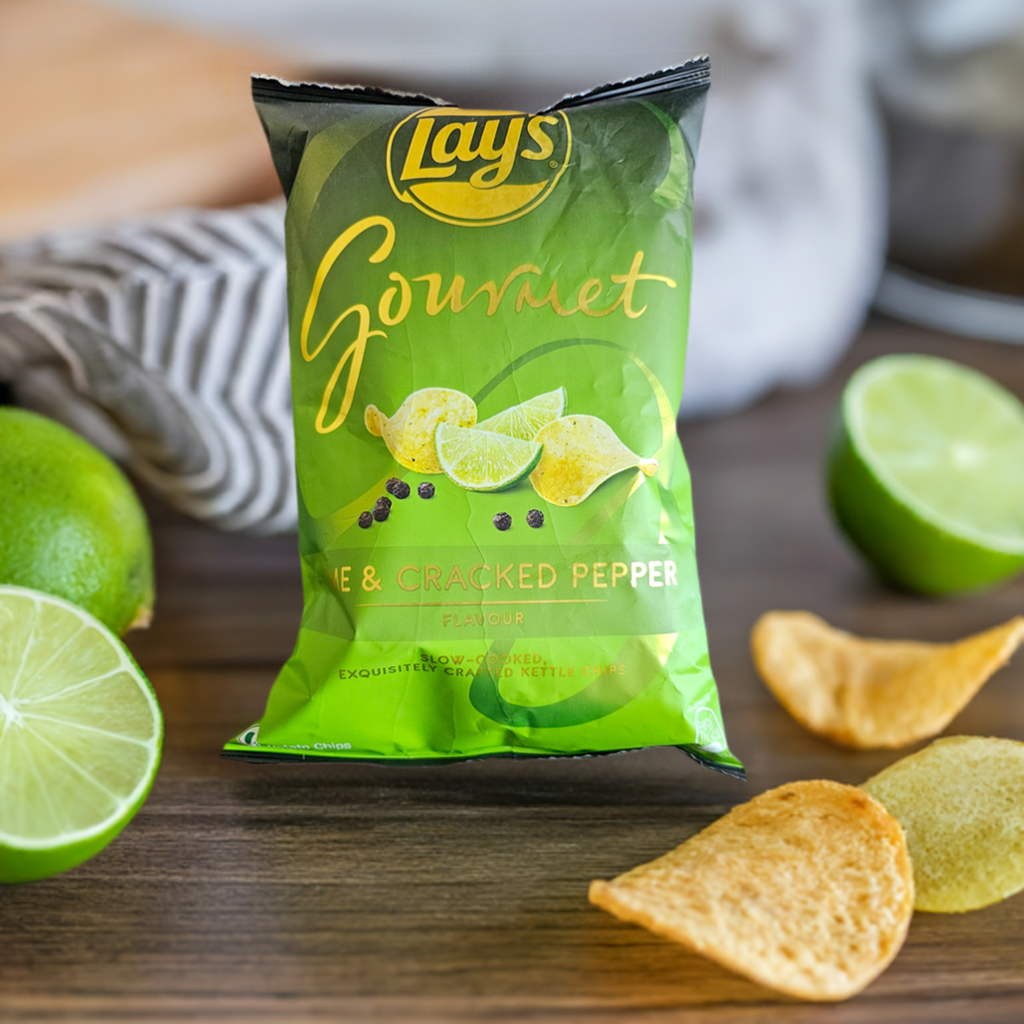 Lays Lime & Cracked Pepper (India) – SPCYWRLD