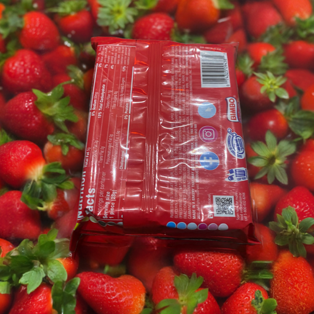 Strawberry filled cookies BARRITAS (Venezuelan)