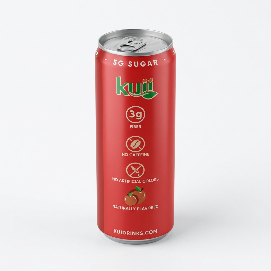 Kuii Apple Prebiotic Soda