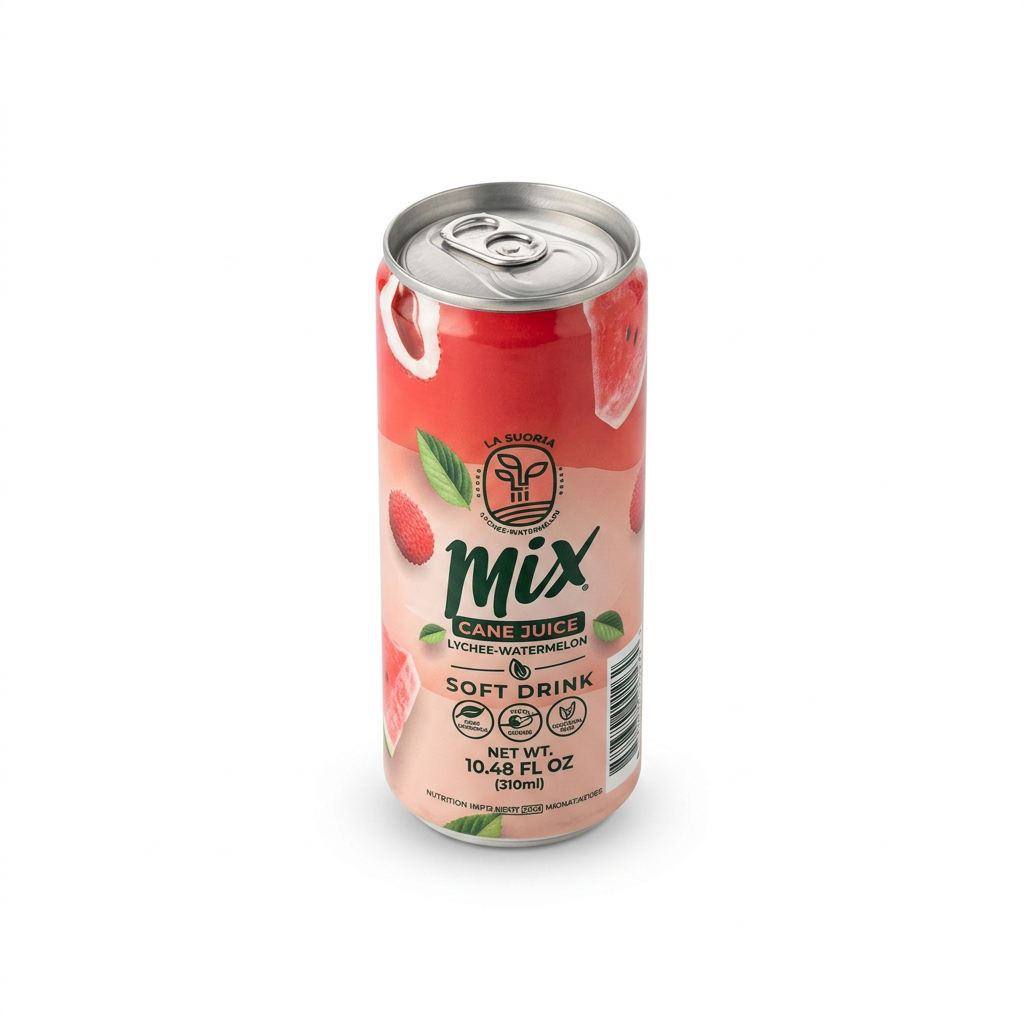 Mix Cane Juice Drink – Lychee & Watermelon