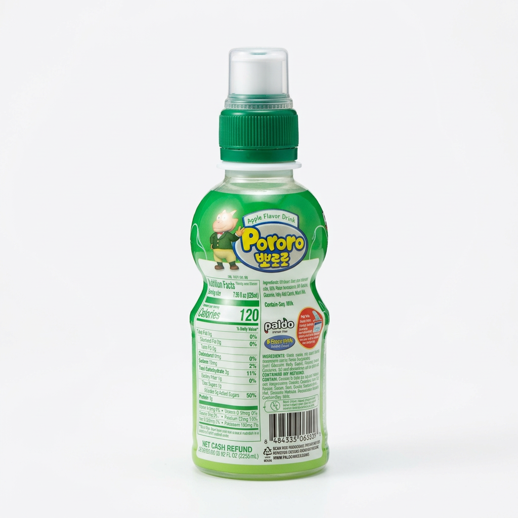 Paldo Pororo Apple Flavor Drink