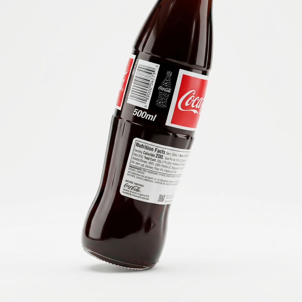 Coca-Cola Classic Glass Bottle – 500 mL