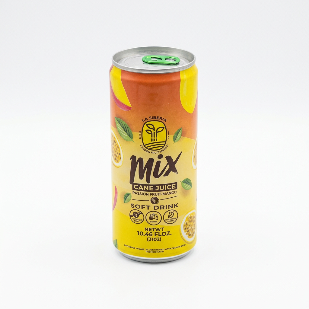 Mix Cane Juice Drink – Passion Fruit & Mango