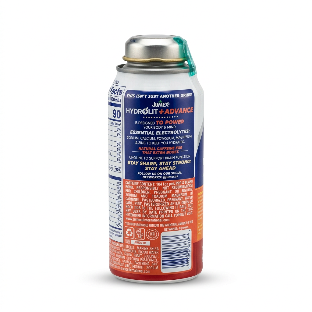 Jumex Hydrolit Advance Electrolyte Drink – Fruit Punch, 450 mL