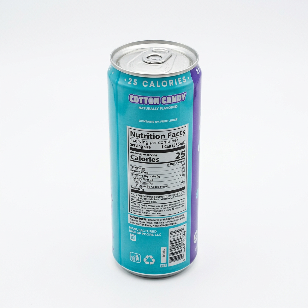 Kuii Cotton Candy Prebiotic Soda