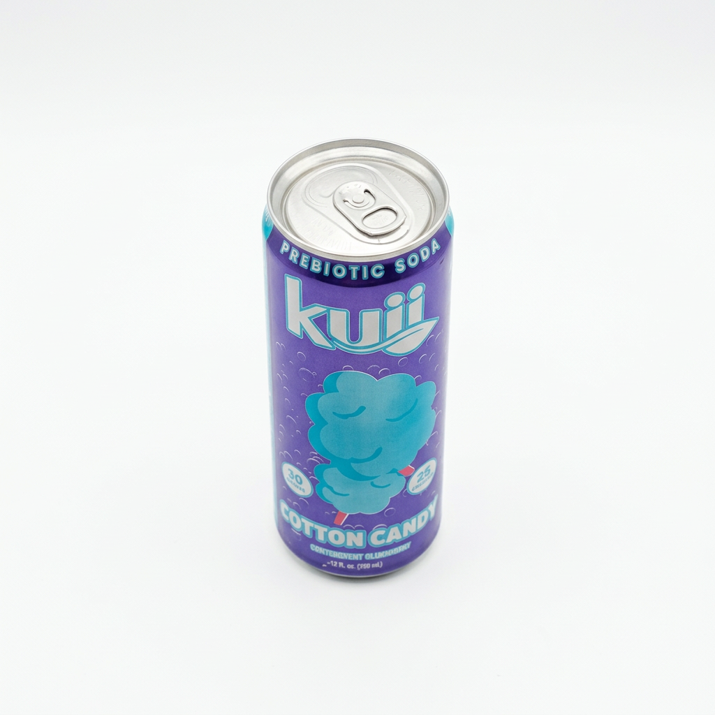 Kuii Cotton Candy Prebiotic Soda
