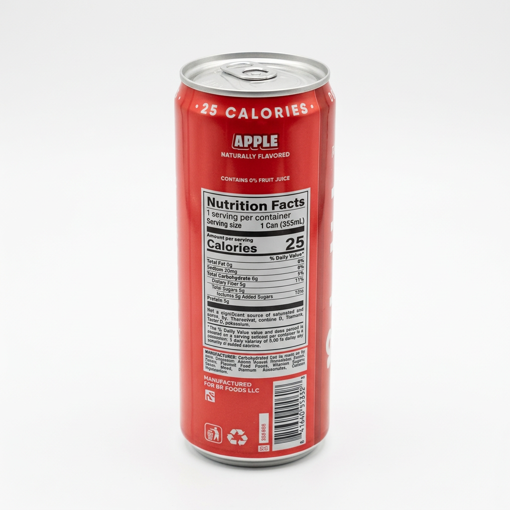 Kuii Apple Prebiotic Soda