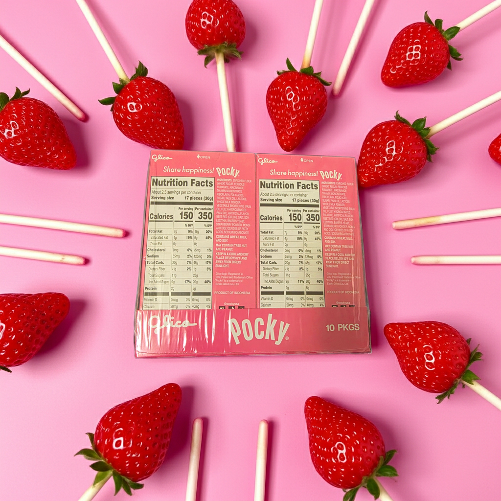 Case of 10ct Strawberry Pocky