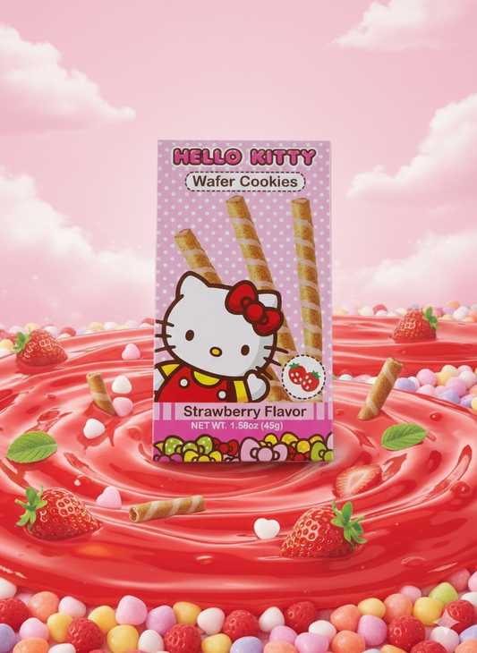 Hello Kitty Wafer cookies